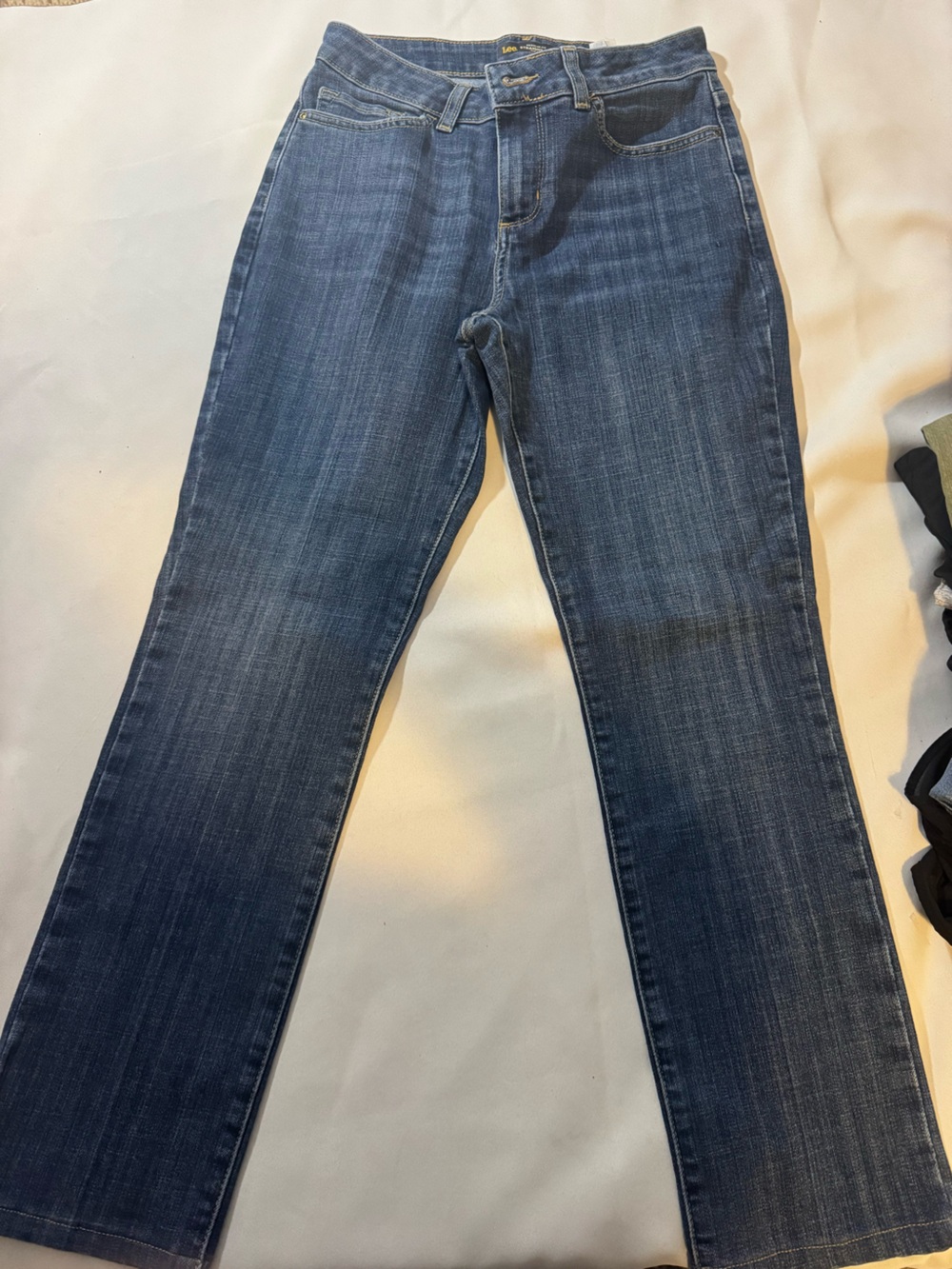Lee Women's Skinny Jeans in Dark Blue Wash